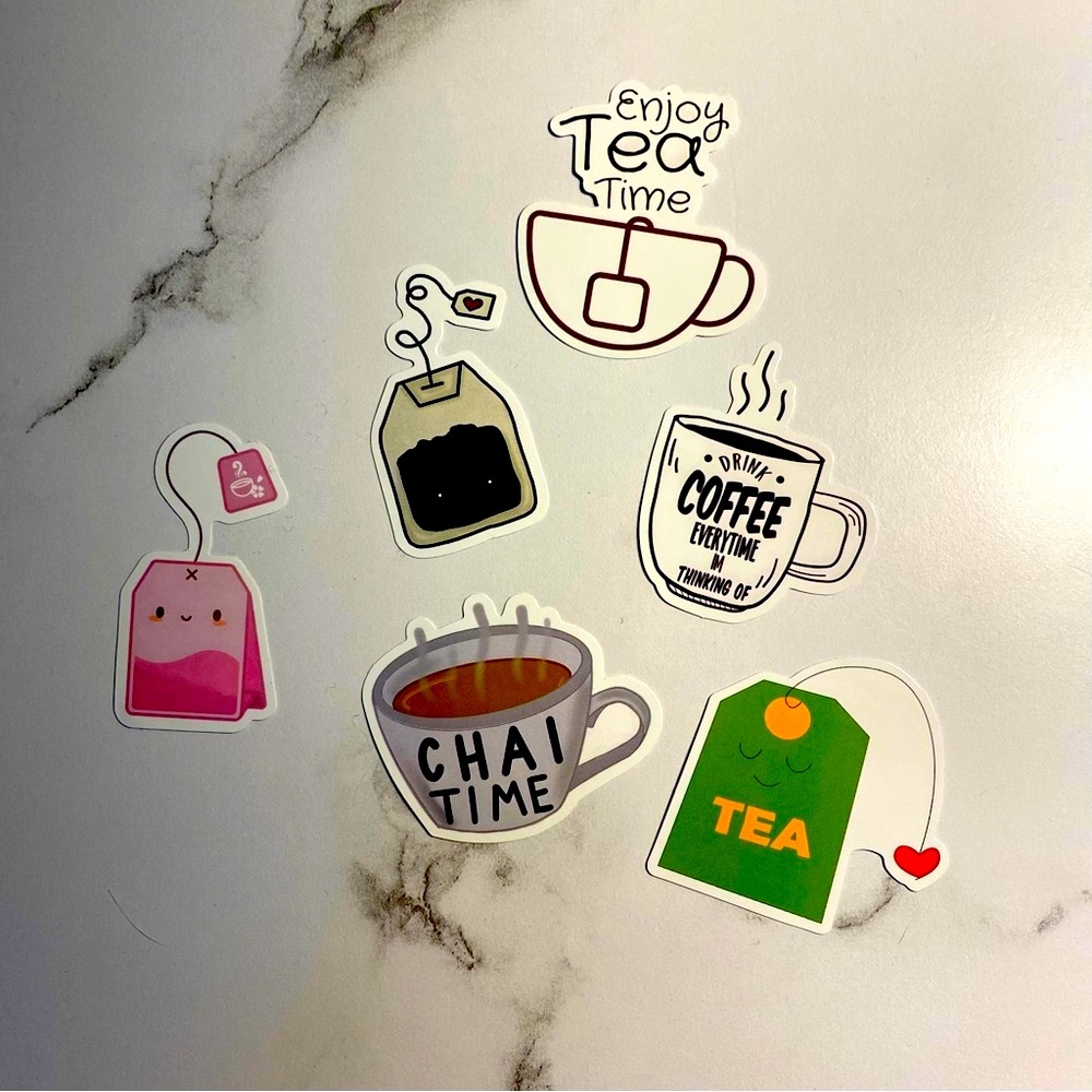 Set of 6 Stickers